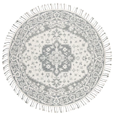 Ann Medallion Tufted Area Rug Light - Safavieh 10 Ann Medallion Tufted Area Rug Light - Safavieh - Image 8