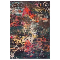 Gabriella Rug Brown/Teal - Safavieh -Safavieh GUEST 04e81d29 73d0 4b6c 8922 660af99563ea