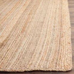 Safavieh 23 2'2"X8' Woven Solid Runner Rug Natural - Safavieh