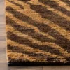 2'6"x8' Runner Tiger Print Natural/Black - Safavieh -Safavieh GUEST 06d9b430 e72b 48ed b2bb 64ab6e5dfc21