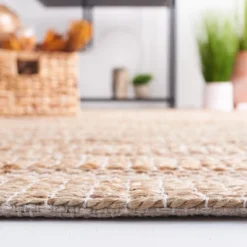 Natural Fiber NFB654 Power Loomed Area Rug - Safavieh -Safavieh GUEST 06e4ccf0 6e13 41e3 8a2c d3cea4b07e29