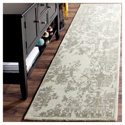 2'3"x8' Runner Restoration Vintage Rug Light Sage - Safavieh 4 2'3"x8' Runner Restoration Vintage Rug Light Sage - Safavieh - Image 2