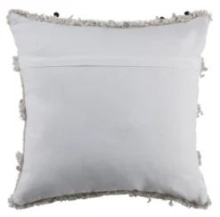 Collette Pillow - White - 20" X 20" - Safavieh -Safavieh GUEST 0ce4077d da71 4aa3 9a50 ce708753a2cc