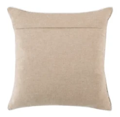 Quackadilly Goose Pillow - Beige/White - 20" X 20" - Safavieh -Safavieh GUEST 0e7302e7 19f7 4b30 9861 e3b76df0a371