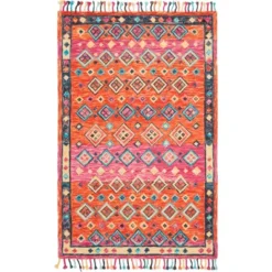 Doris Geometric Tufted Area Rug - Safavieh -Safavieh GUEST 11531f8e b118 4bc7 8030 99119964abf2