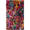 3'x5' Splatter Loomed Accent Rug Fuchsia - Safavieh -Safavieh GUEST 19de696f 449b 4b0b 987c 2b0f2bb22f68