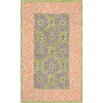 Latanya Leaf Hooked Rug - Safavieh 6 Latanya Leaf Hooked Rug - Safavieh - Image 4