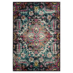 Beautrix Medallion Loomed Area Rug - Safavieh -Safavieh GUEST 2a09ce0b 6def 49cb a98b bc707f65b72a