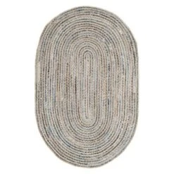 Hudson Stripe Area Rug Natural/Blue - Safavieh -Safavieh GUEST 2f4602bb 688a 4dd2 84cd d8b90bef2519