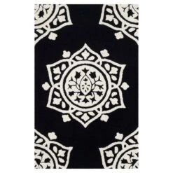 Cassidy Tufted Medallion Accent Rug - Safavieh -Safavieh GUEST 3b34dc5e acbe 411f 873e 86cd04cacd42