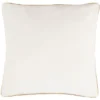 Junie Pillow - Beige/Red - 18" X 18" - Safavieh 2 Junie Pillow - Beige/Red - 18" X 18" - Safavieh -Safavieh GUEST 3e2a3443 125f 4c3c 93dd 522cc6ef687f