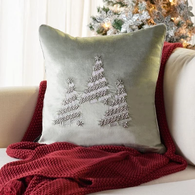 Winter Tree Pillow - Safavieh 4 Winter Tree Pillow - Safavieh - Image 2