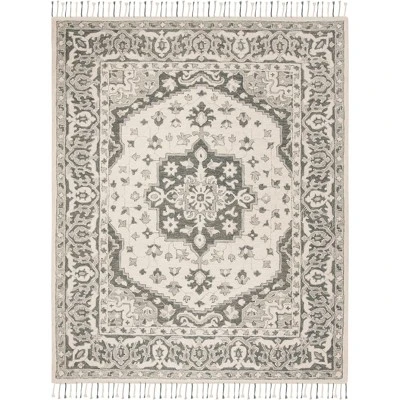 Ann Medallion Tufted Area Rug Light - Safavieh 8 Ann Medallion Tufted Area Rug Light - Safavieh - Image 6