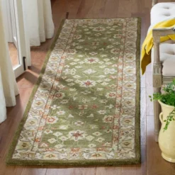 2'3"x8' Floral Tufted Runner Rug Moss Green/Ivory - Safavieh 10 2'3"x8' Floral Tufted Runner Rug Moss Green/Ivory - Safavieh -Safavieh GUEST 5443471b e743 4f84 9ad0 84e14fe41c4d