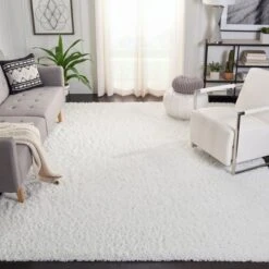 August Shag AUG200 Power Loomed Area Rug - Safavieh