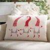 Elves Pillow - Off-White - 16" X 24" - Safavieh -Safavieh GUEST 5c9df941 3da8 45e4 81a5 1afaf7ea30ea