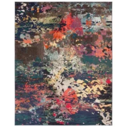 Gabriella Rug Brown/Teal - Safavieh -Safavieh GUEST 5ea73f84 ac8c 47e5 899a e5bb5a1ef0b7