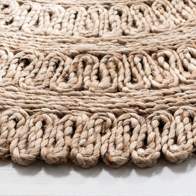 Natural Fiber NF165 Hand Woven Area Rug - Safavieh 4 Natural Fiber NF165 Hand Woven Area Rug - Safavieh - Image 2