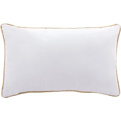 Fa La La Pillow - Ivory/Red - 12" X 20" - Safavieh 3 Fa La La Pillow - Ivory/Red - 12" X 20" - Safavieh