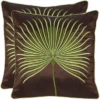 Leste Verte Pillow (Set Of 2) - Green - 22" X 22" - Safavieh 1 Leste Verte Pillow (Set Of 2) - Green - 22" X 22" - Safavieh -Safavieh GUEST 8a04928a 0f70 4332 8ef4 c8ba616facfd