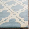 3'x5' Lindsey Quatrefoil Design Tufted Accent Rug Blue/Ivory - Safavieh -Safavieh GUEST 8f7c7f85 71c2 4742 994b d0f57859b7d4