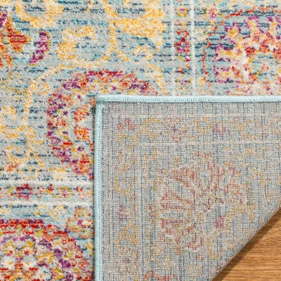 Calista Accent Rug - Light Blue(4'X5'7") - Safavieh 5 Calista Accent Rug - Light Blue(4'X5'7") - Safavieh - Image 3