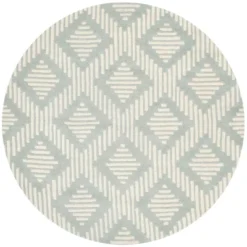 Becky Geometric Tufted Accent Rug - Safavieh -Safavieh GUEST 97b93f32 a076 49fe 881b 6d3a39826ad6