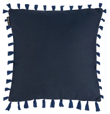 Marni Pillow - Blue/Cream - 16" X 16" - Safavieh 4 Marni Pillow - Blue/Cream - 16" X 16" - Safavieh - Image 2