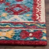 2'x3' Theresa Geometric Design Tufted Accent Rug Blue/Red - Safavieh -Safavieh GUEST 98fc79fa 2482 41ef a2b9 ae680662583d