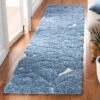 2'3"x11' Runner Swirl Loomed Rug Light Blue/Cream - Safavieh -Safavieh GUEST a511610d c6fa 4210 b4e9 eda464351465