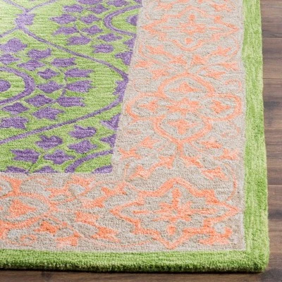 Latanya Leaf Hooked Rug - Safavieh 3 Latanya Leaf Hooked Rug - Safavieh