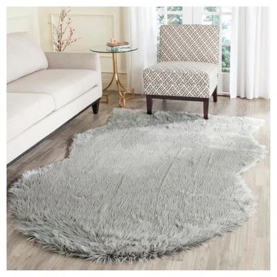 Madden Faux Sheep Skin Rug - Safavieh 4 Madden Faux Sheep Skin Rug - Safavieh - Image 2