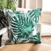 Andala Pillow - Green/White - 18" X 18" - Safavieh -Safavieh GUEST b29dfa42 fc15 41d1 a1b3 411e7b2cdd41