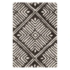 Roberta Geometric Tufted Accent Rug - Safavieh -Safavieh GUEST b3213e1d 3045 4b83 a051 0e759dfaaf59