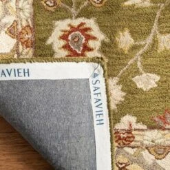 2'3"x8' Floral Tufted Runner Rug Moss Green/Ivory - Safavieh 11 2'3"x8' Floral Tufted Runner Rug Moss Green/Ivory - Safavieh -Safavieh GUEST b45f3150 7269 4002 98a8 553cc7c6d0e0