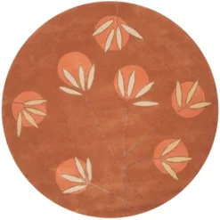 Telford Floral Tufted Rug Orange - Safavieh 13 Telford Floral Tufted Rug Orange - Safavieh -Safavieh GUEST b5d3b341 8c3e 41e1 ac34 fdc58062904a