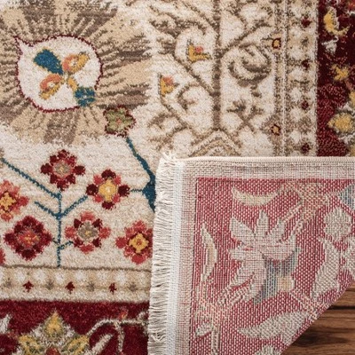 Elva Floral Loomed Rug - Safavieh 4 Elva Floral Loomed Rug - Safavieh - Image 2
