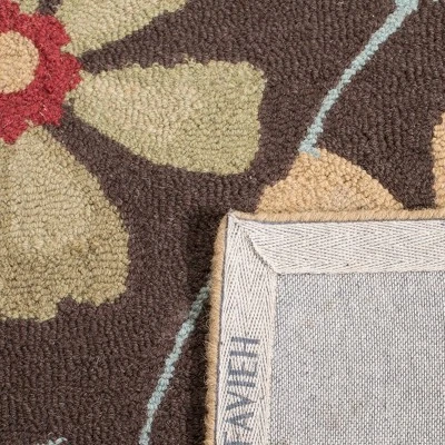 Blossom BLM784 Hand Hooked Area Rug - Safavieh 7 Blossom BLM784 Hand Hooked Area Rug - Safavieh - Image 5