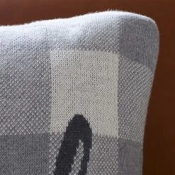 Be Thankful Pillow - Dark Grey/Lightt Grey/Natural - 16"x24'' - Safavieh -Safavieh GUEST bc731607 4c16 40ad ac92 33ffa5e95ad3