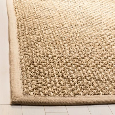 3'x5' Solid Loomed Accent Rug Natural/Beige - Safavieh 3 3'x5' Solid Loomed Accent Rug Natural/Beige - Safavieh