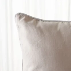 Winter Reindeer Pillow - Beige - 20"x20" - Safavieh -Safavieh GUEST c5ef5e7b 3e2e 4614 8ef9 dcfa9f9fca1a