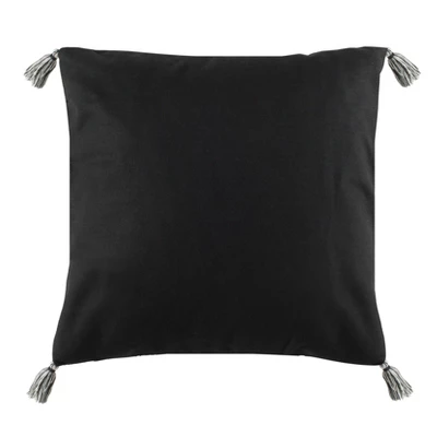 Sidonia Pillow - Grey/Cream - 16" X 16" - Safavieh 4 Sidonia Pillow - Grey/Cream - 16" X 16" - Safavieh - Image 2