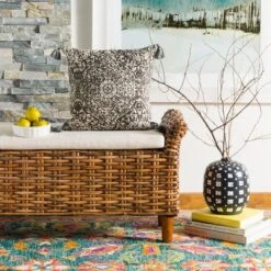 Sidonia Pillow - Grey/Cream - 16" X 16" - Safavieh