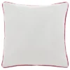 Cranberry Pillow - White/Yellow - 18" X 18" - Safavieh -Safavieh GUEST d775803a 32c1 4596 b58f db79a2170081
