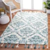 3'x5' Jacquard Hooked Accent Rug Ivory/Turquoise - Safavieh 1 3'x5' Jacquard Hooked Accent Rug Ivory/Turquoise - Safavieh -Safavieh GUEST d9c9b3a4 06b2 4eaa a435 8b57cd0e5990