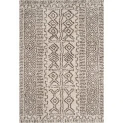 Angelita Rug Ivory/Gray - Safavieh -Safavieh GUEST f1409b89 b230 4bb5 8968 492021a7a565