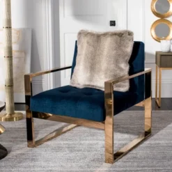 Wavy Luxe Pillow - Grey - 20" X 20" - Safavieh