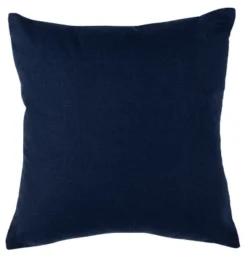 Narla Pillow - Deep Blue/White - 16" X 16" - Safavieh -Safavieh GUEST fc6f8a47 e4b7 4dc8 84e0 82708a868c68