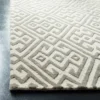 8'x10' Renee Geometric Tufted Accent Rug Ivory/Gray - Safavieh -Safavieh GUEST fe03aa38 f6a0 43f6 8a55 6f3f077544da